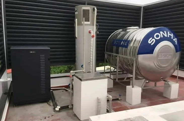 Hệ thống nước nóng trung tâm là gì? Nguyên lý hoạt động và hướng dẫn lắp đặt hay còn gọi là Heat pump