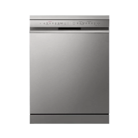 Máy rửa bát LG Quadwash TrueSteam™ màu bạc ghi sáng LDT14SVA4