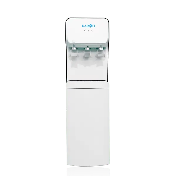 Cây nước nóng lạnh 3 vòi Karofi HC18-bình hút