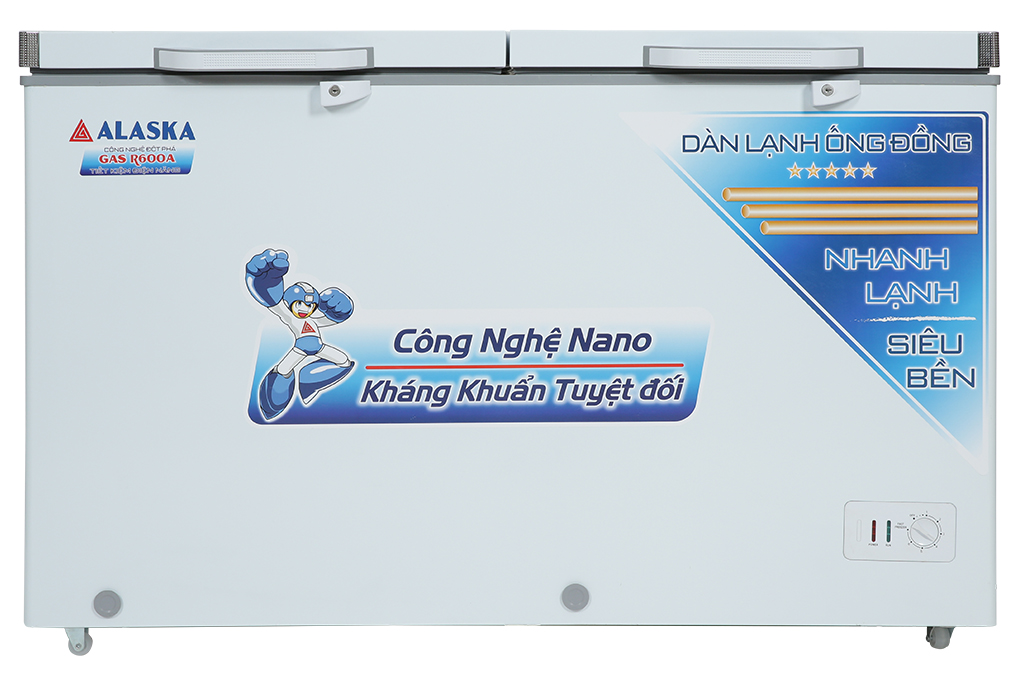 Tủ đông Alaska Inverter 312 lít BCD 5068C