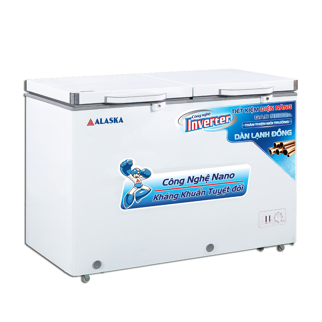 Tủ đông Alaska Inverter 221 lít BCD 3568CI