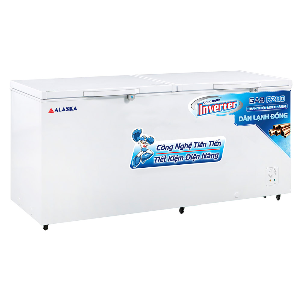 Tủ Đông Alaska inverter ,HB-890CI, 890 Lít