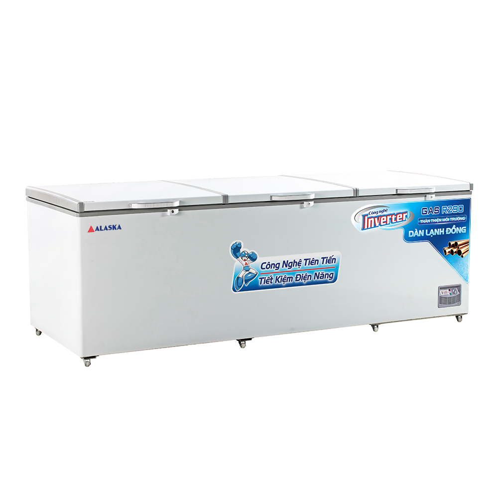 Tủ đông Alaska HB-1500CI Inverter, 1500 lít dàn đồng