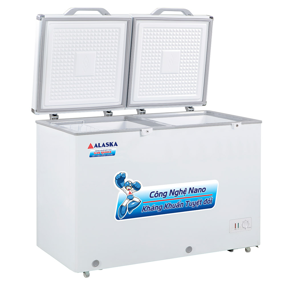Tủ đông Alaska BCD-3568N 2 ngăn 208 lít