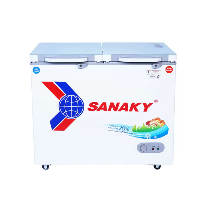Tủ đông Sanaky VH-2599W2KD 195 Lít