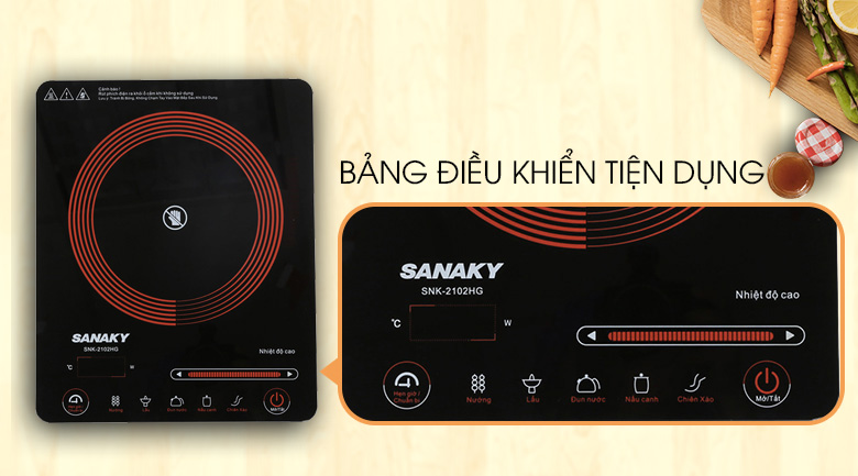 Bếp hồng ngoại Sanaky SNK-2103HGN
