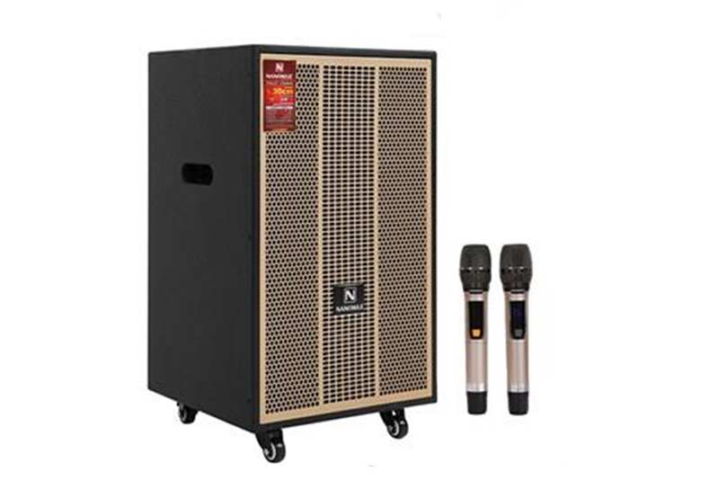 Loa Kéo Karaoke Nanomax S-900 Bluetooth Bass 30cm 420w