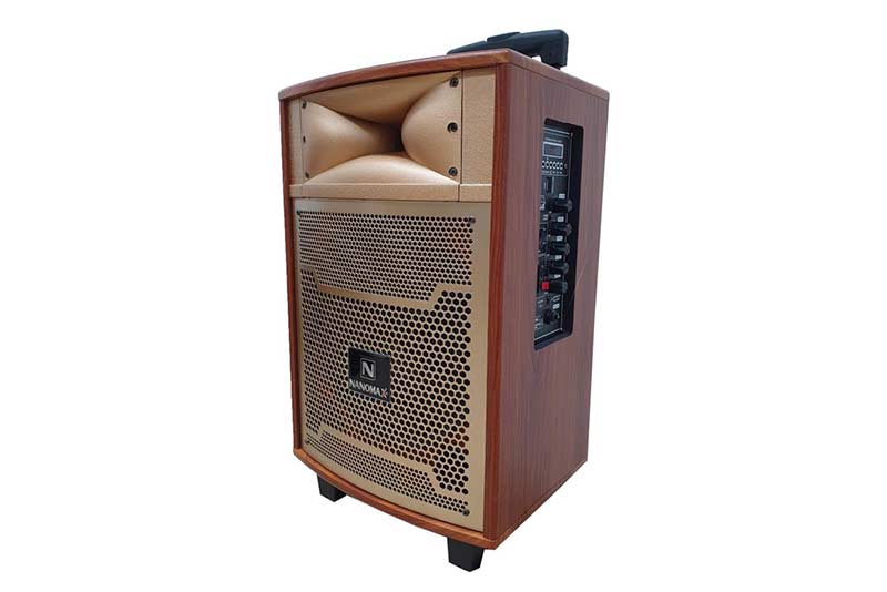 Loa kéo Nanomax S10B, loa karaoke mini 2 đường tiếng