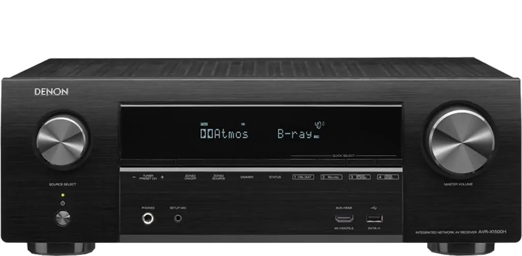 Amply Denon AVR-X2500HBKE2