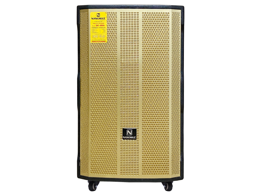 Loa Kéo Karaoke Nanomax SK-18H8 Bluetooth Bass 50cm 1200W
