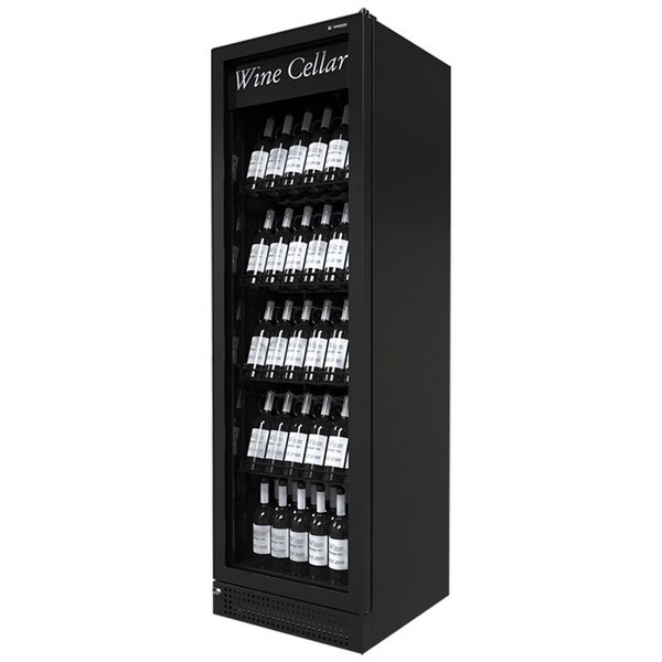 Tủ giữ lạnh bảo quản rượu vang Sanden 450 lít SVN-0455 146 chai