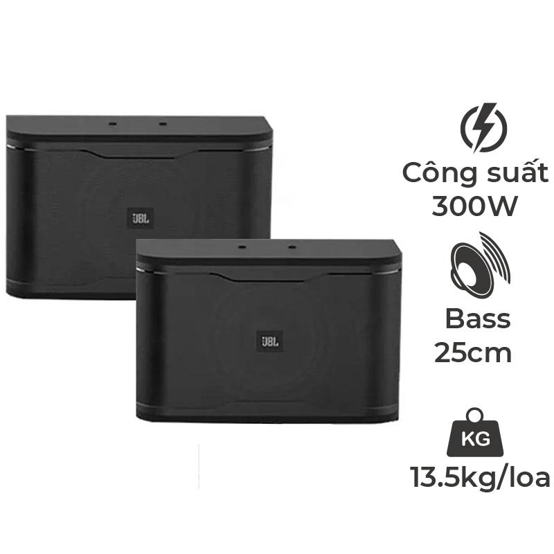 Loa karaoke JBL RM210, 25CM, 300W (LIỀN CÔNG SUẤT)