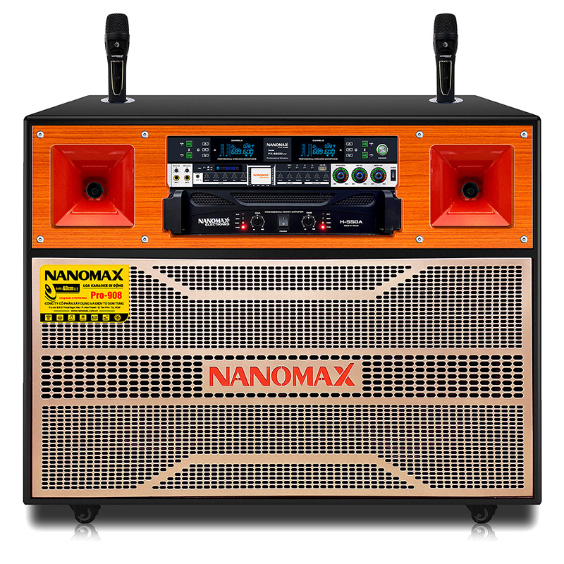 Loa tủ Kéo Điện Nanomax Pro-908
