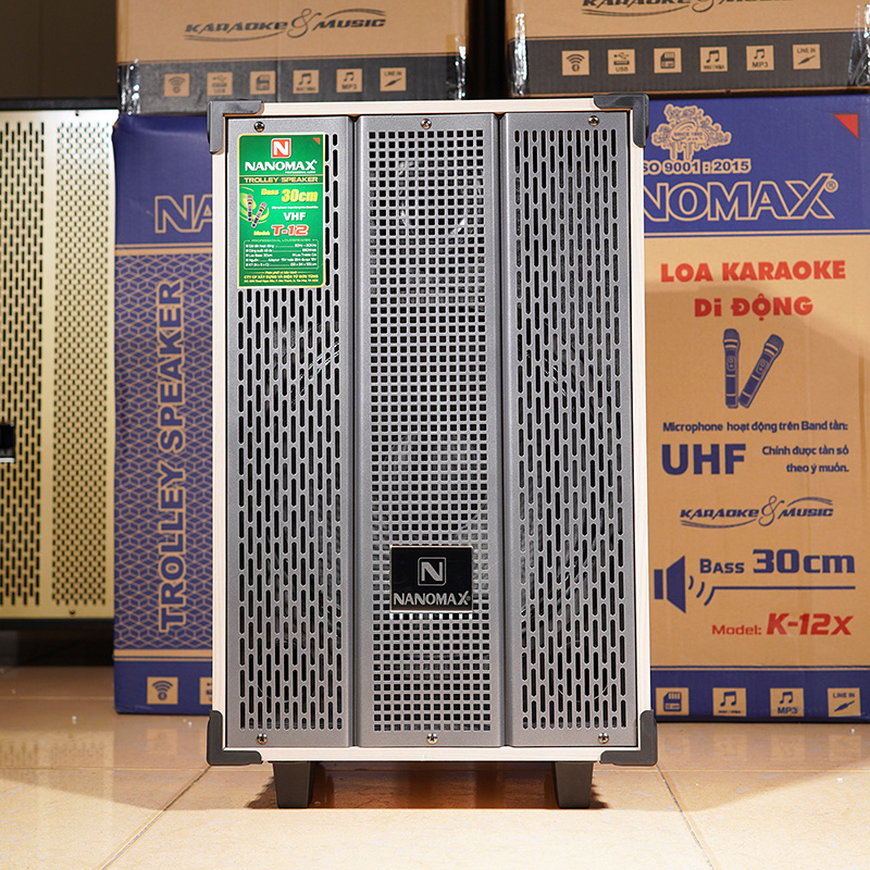 Loa Kéo Mini Nanomax T-12 Bass 30cm 260w