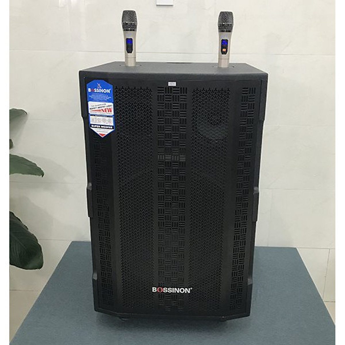 Loa kéo 4T gỗ Bossinon W-AM4409K Bass 40cm