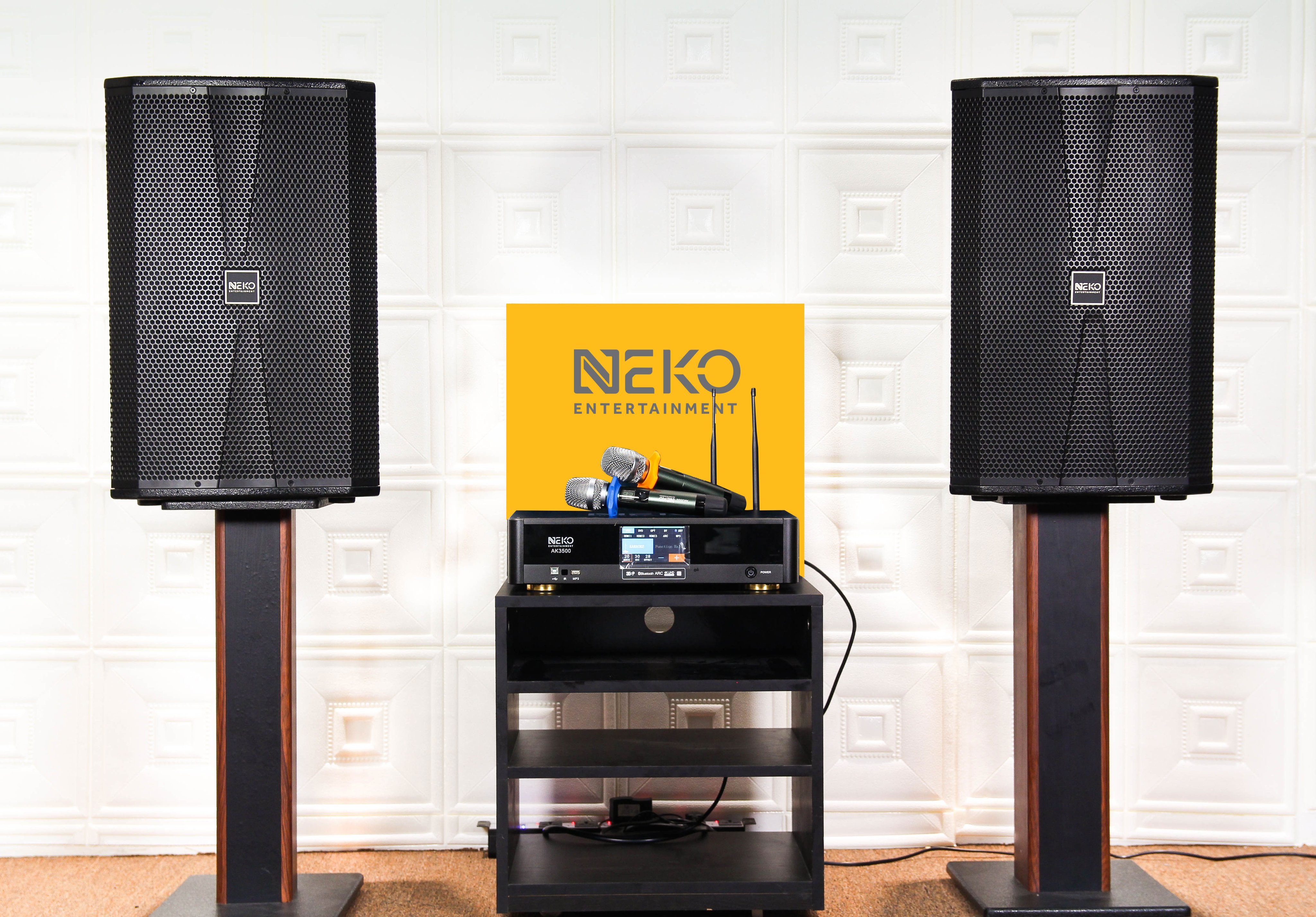 Bộ dàn karaoke gia đình AK-3500 Loa NX12 bass 30