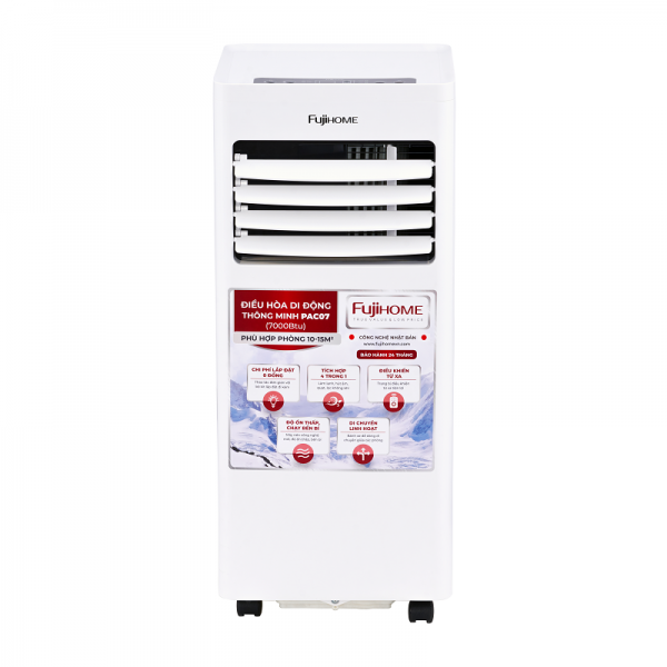 Máy lạnh điều hòa di động mini thông minh Fujihome PAC07