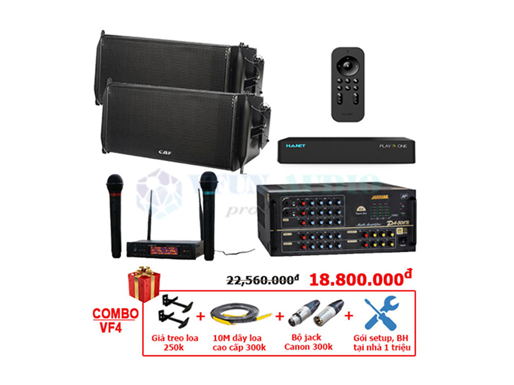 Dàn Karaoke Gia Đình VF4 Dưới 25 triệu