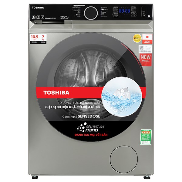 Máy giặt Toshiba Inverter 9.5 Kg TW-BK105G4V(MG