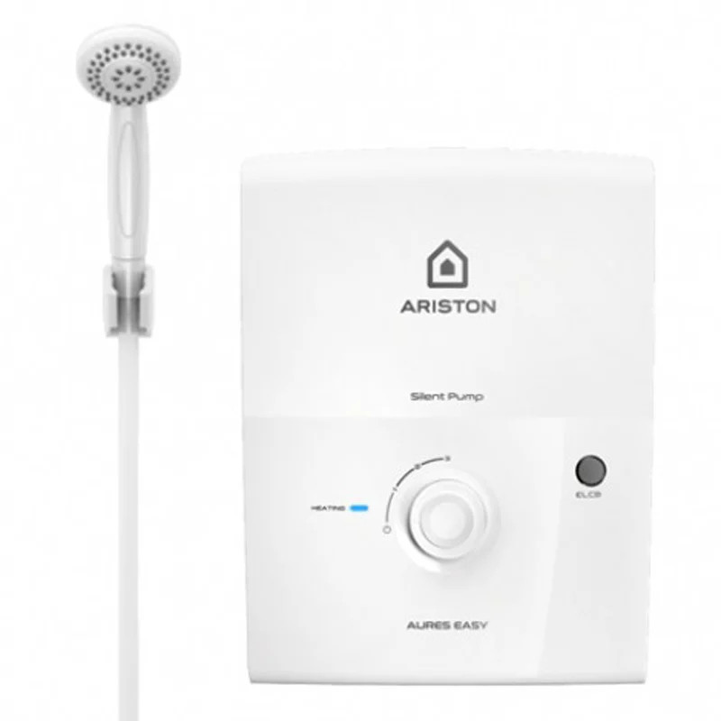 Máy Nước Nóng Ariston Aures Easy 4.5P Trực Tiếp Có Bơm 2.0