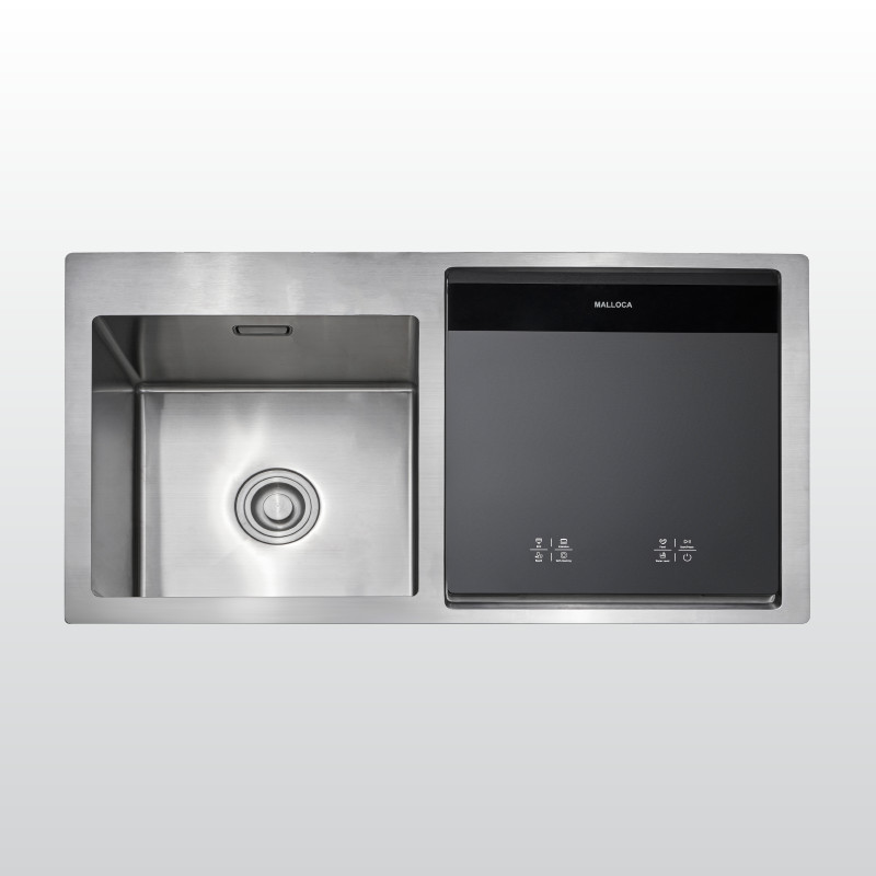 Máy rửa chén tích hợp Malloca WQP6-890F4