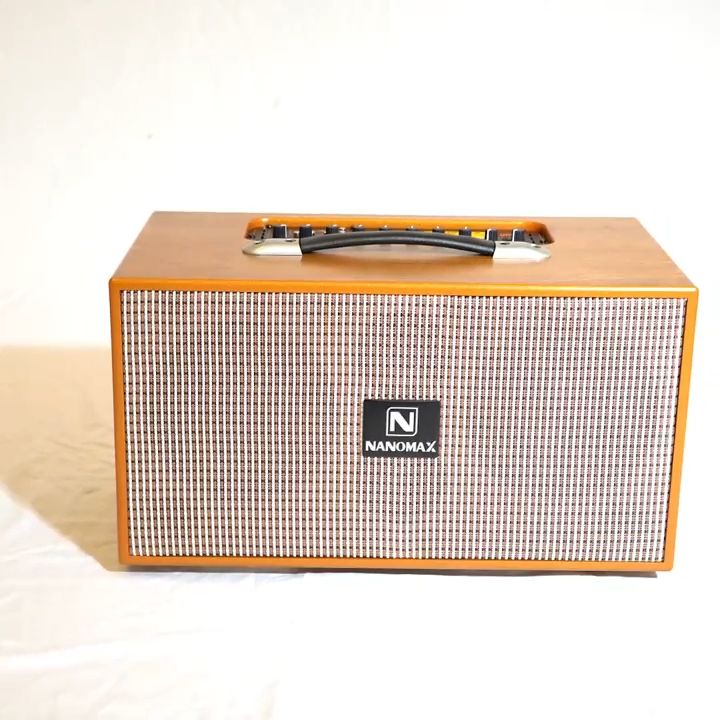 Loa Karaoke Xách Tay Nanomax X-210 Bass Đôi 16cm 420w