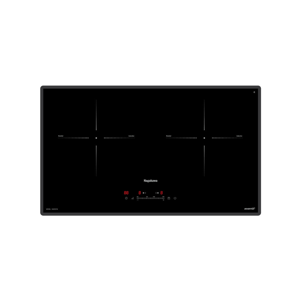 Bếp đôi điện từ Nagakawa UltraSlim NK2C21M