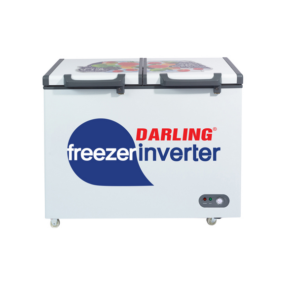 Tủ Đông Mát Inverter 2 Ngăn Darling 450 Lít DMF-4999WI2