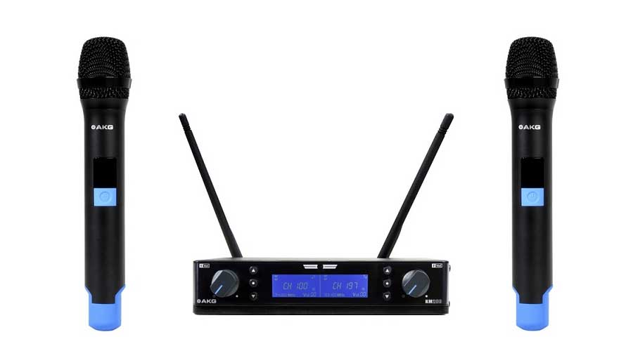 Bộ micro không dây 2 mic AKG KM200