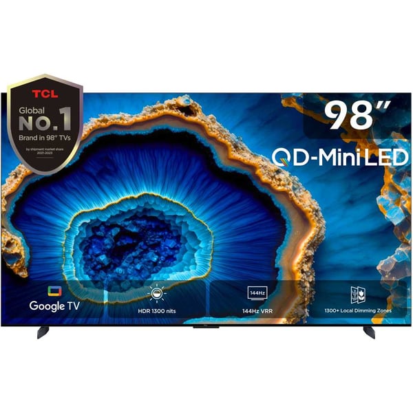 Google TV QD-Mini LED TCL 4K 98 inch 98C755