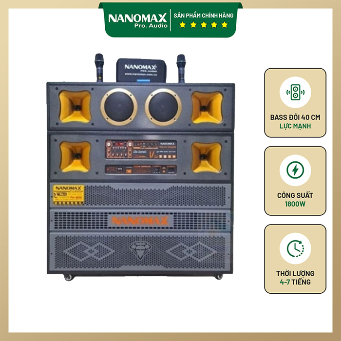 Loa kéo Nanomax Pro-803G