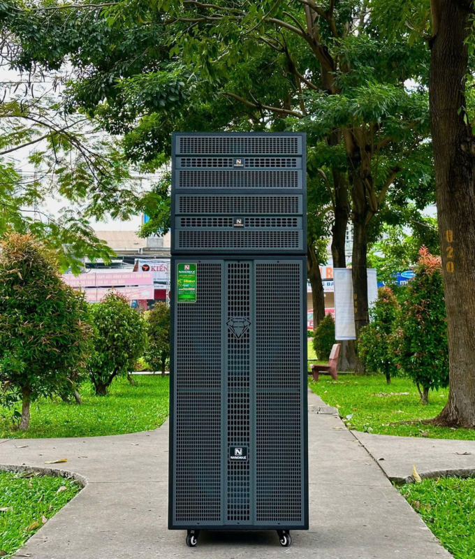 Loa kéo Array Nanomax Pro-218D Bass Đôi 50cm kèm 2 micro Pro218D