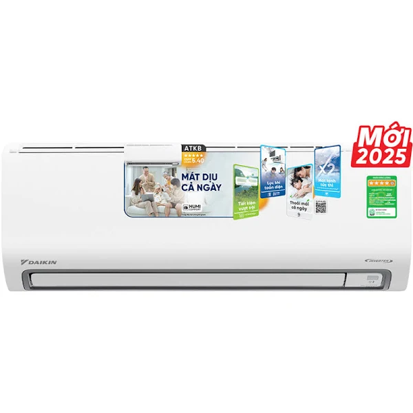 Máy Lạnh Daikin Inverter 3 Hp FTKF71ZVMV