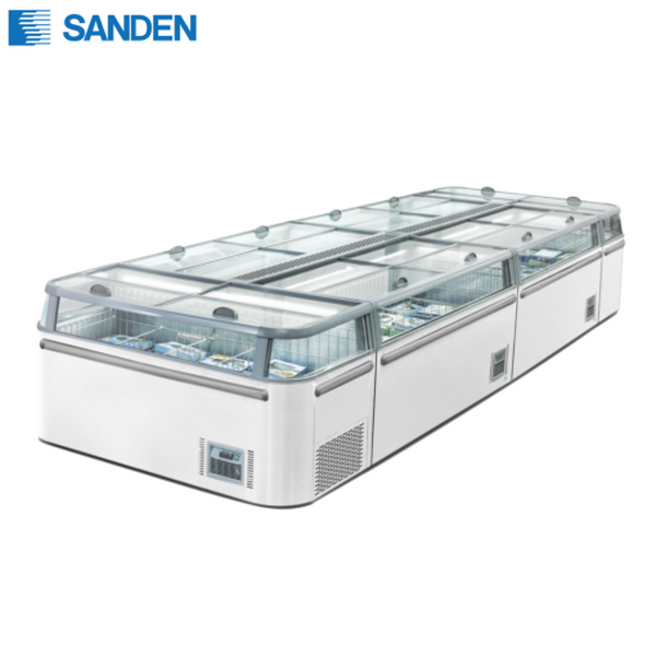Tủ Đông Trưng Bày Dạng Đảo Sanden 745 lít SNE-1855G