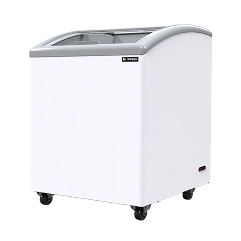 Tủ đông mặt kính cong Sanden 152 lít SNC-0155