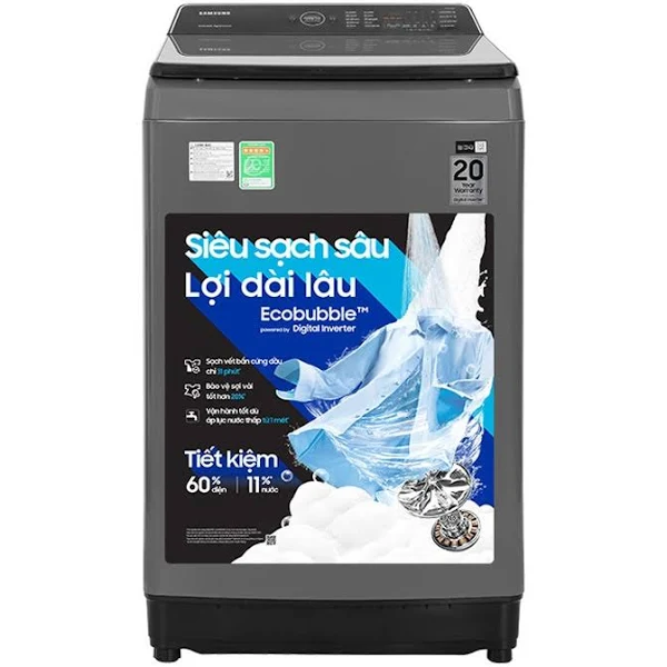 Máy giặt Samsung Ecobubble Inverter 10.5 kg WA10CG5745BDSV​&nbsp;