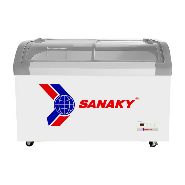 Tủ đông Sanaky mặt kính cong 280 lít VH-382KB