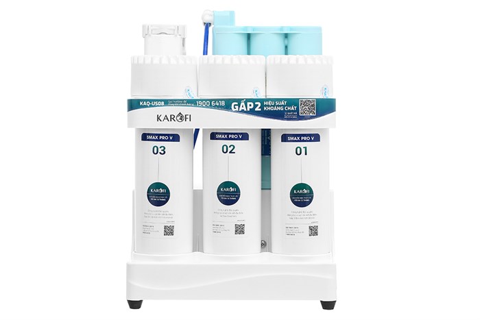 Máy lọc nước RO Karofi KAQ-US08 10 lõi