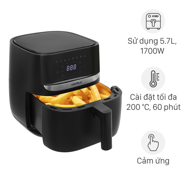 Nồi chiên không dầu Hafele HS-AF502B