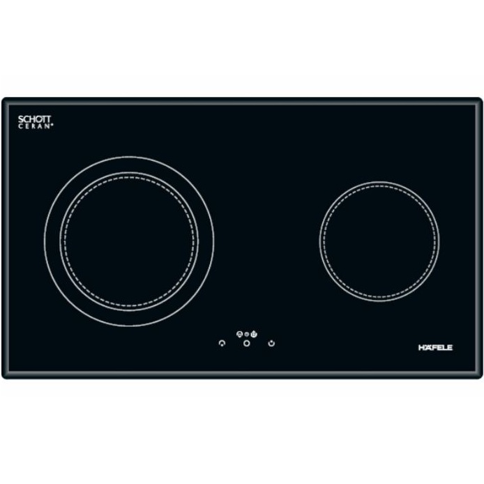 Bếp hồng ngoại 2 vùng nấu Hafele HC-R772B