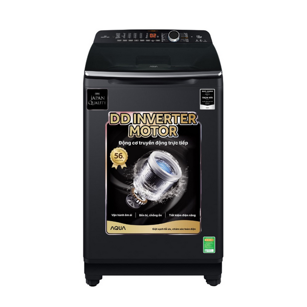 Máy giặt Aqua 12 kg AQW-DR120HT.BK