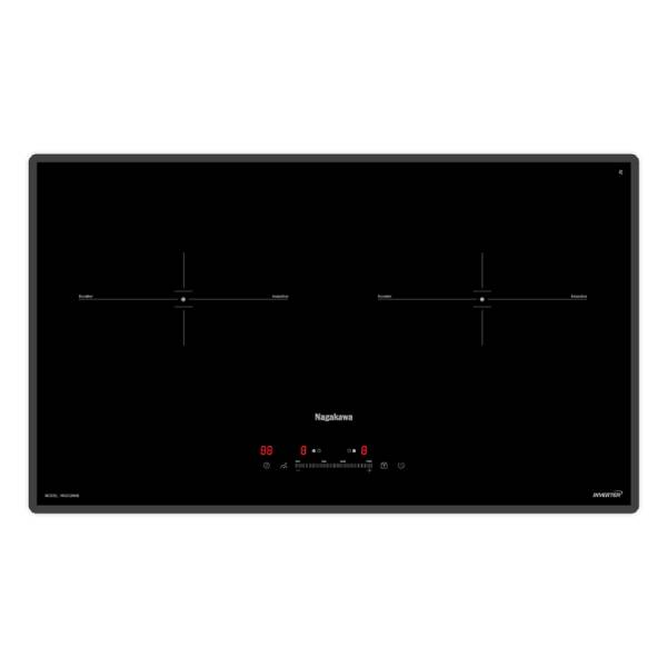 Bếp đôi điện từ Nagakawa UltraSlim NK2C29MB