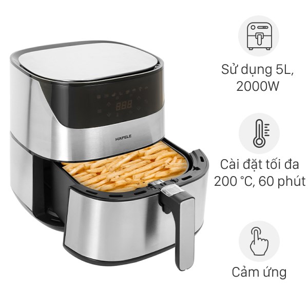 Nồi chiên không dầu Hafele AF-T5A