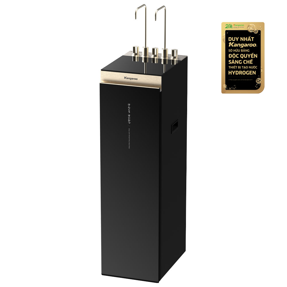 Máy lọc nước RO nóng nguội lạnh Hydrogen ion kiềm Kangaroo Sumire KGHC12A3