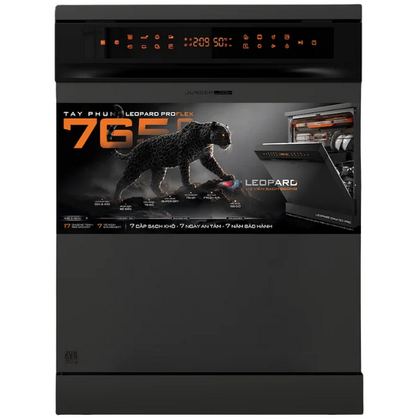 Máy rửa bát Junger LEOPARD DWJ-153-AI PRO