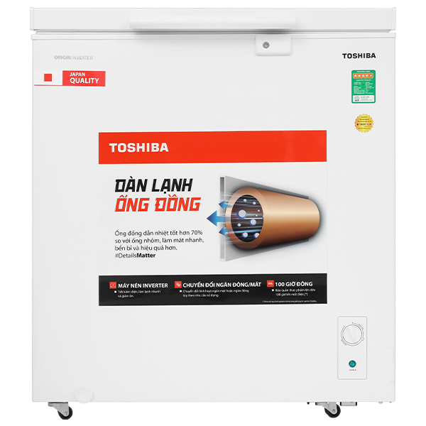 Tủ đông Toshiba Inverter 201 lít GR-RC265CM-PMV(01)