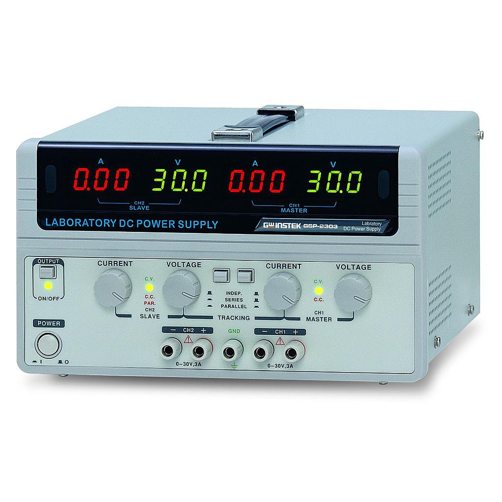 Nguồn DC tuyến tính 2 đầu ra GW Instek GPS-2303 (30V, 3A)