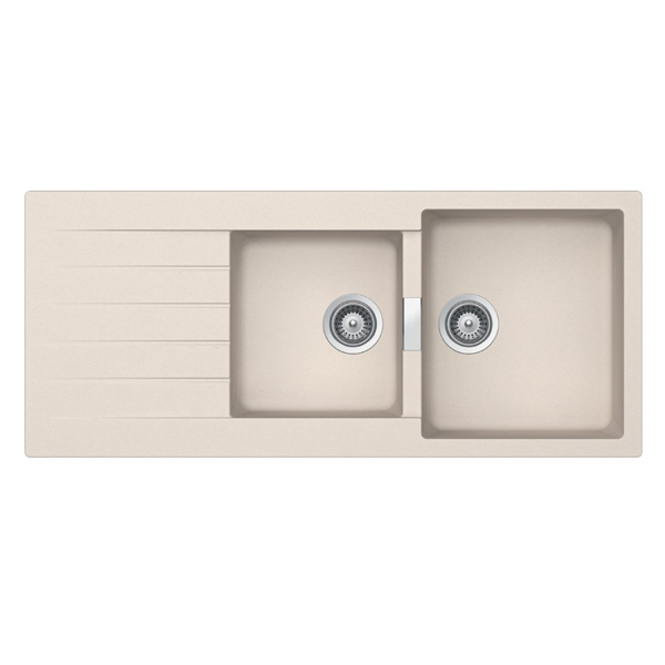 Chậu rửa bát đá Hafele HS19-GED2S80