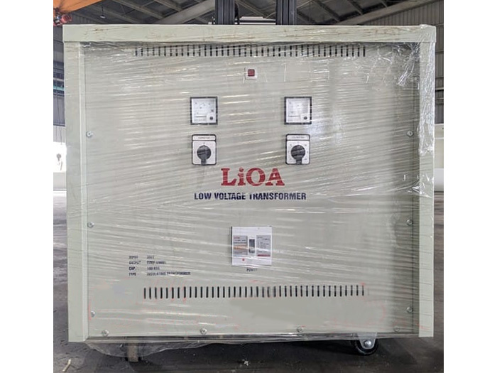 Biến áp đổi nguồn hạ áp 3 pha Lioa 100KVA-3K102M2DH5YC (Cách ly)