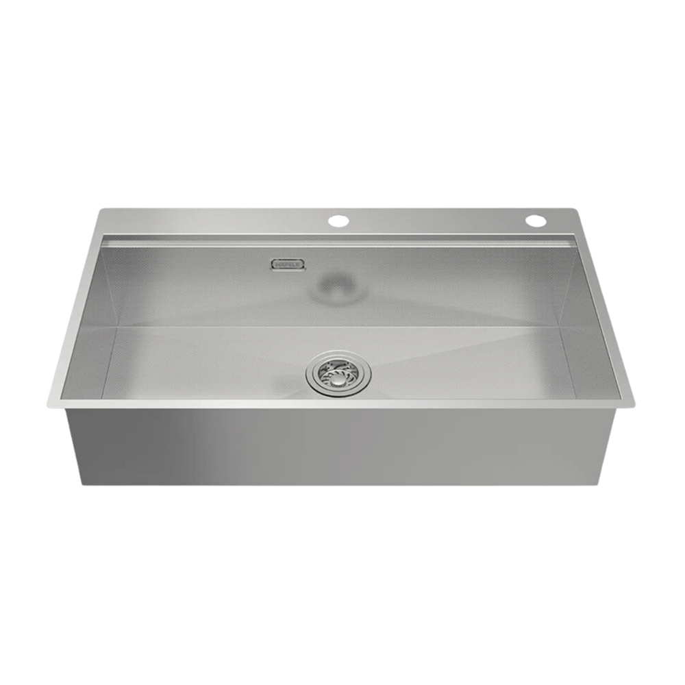 Chậu rửa bát Inox 1 hố Hafele WS R0 HS24-SSN1S-8650 SILVER